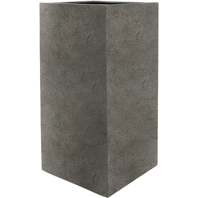 Кашпо Grigio High Cube Natural-concrete