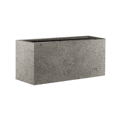 Кашпо Grigio Box Natural-concrete