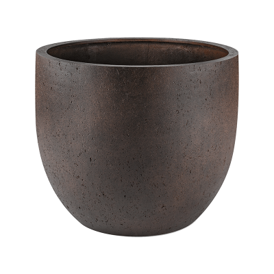 Кашпо Grigio New Egg Pot Rusty Iron-concrete