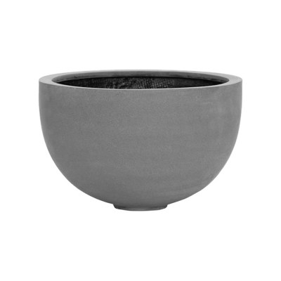 Кашпо Fiberstone Bowl grey