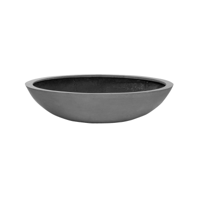 Кашпо Jumbo bowl grey L