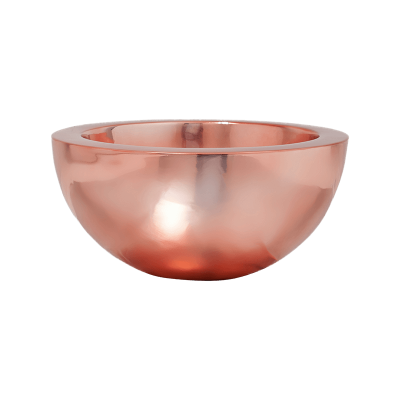 Кашпо Fiberstone Platinum rose vic bowl S