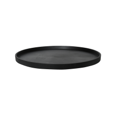 Fiberstone Saucer Round L Black
