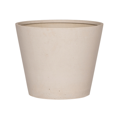 Кашпо Refined Bucket S natural white