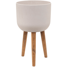 Refined Retro with feet Logan natural white