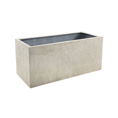Кашпо Grigio Box Antique White-concrete