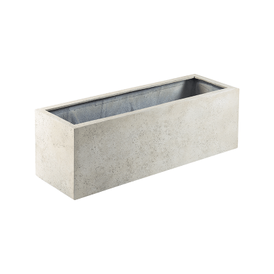 Кашпо Grigio Small Box Antique White-concrete