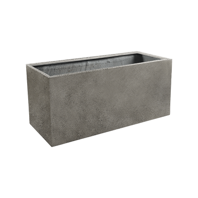 Кашпо Grigio Box Natural-concrete