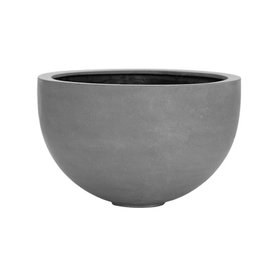 Кашпо Fiberstone Bowl grey