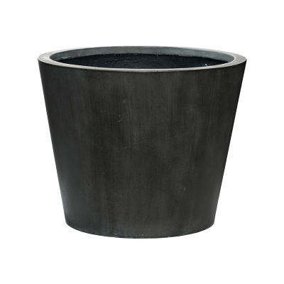 Кашпо Fiberstone Bucket M antique grey