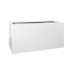 Кашпо Fiberstone Glossy white jort XL