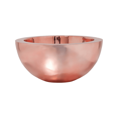 Кашпо Fiberstone Platinum rose vic bowl L