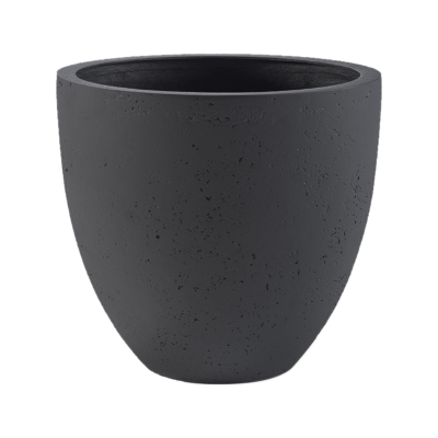 Кашпо Grigio Egg Pot Anthracite-concrete