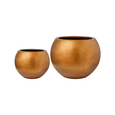 Кашпо Capi Lux Retro Vase Ball Gold (set of 2)