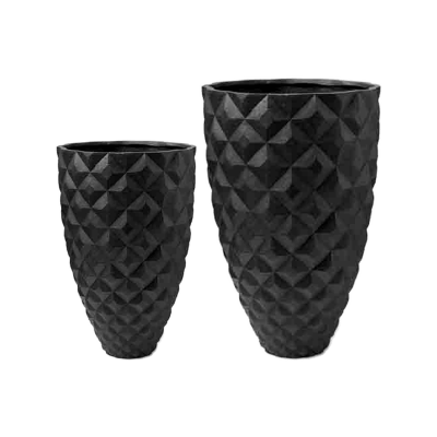 Кашпо Capi Lux Heraldry Vase Elegant Black (set of 2)