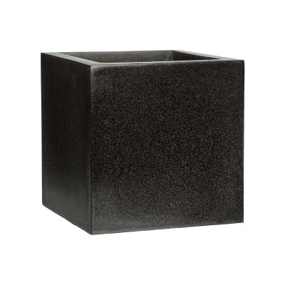 Кашпо Capi Lux Terrazzo Planter Square Black