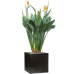 Кашпо Capi Lux Terrazzo Planter Square Black