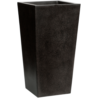 Кашпо Capi Lux Terrazzo Planter Taper Black