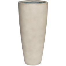 Clayton High Vase Round A Sandy Beige