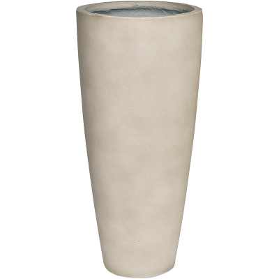 Кашпо Clayton High Vase Round A Sandy Beige