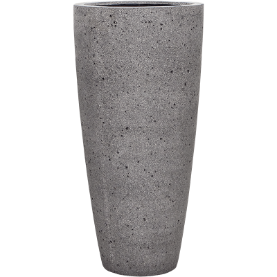 Кашпо Clayton High Vase Round A Laterite Grey