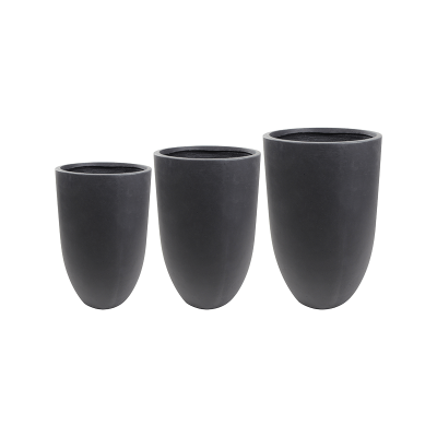 Кашпо Ace Vase Black (set of 3)