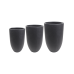 Кашпо Ace Vase Black (set of 3)