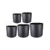 Кашпо Giedo Pot Black (set of 5)