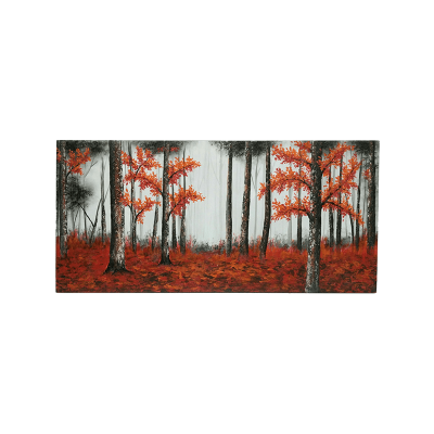 Wall Decoration Autumn Forest 1 Hand-painted on MDF (lacquer)