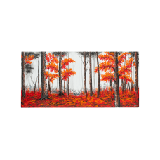 Wall Decoration Autumn Forest 2 Hand-painted on MDF (lacquer)