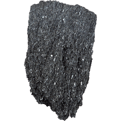 Decostone Vulkanic rock black/kg. big