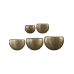 Кашпо Nynke Planter Gold (set of 5)