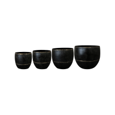 Belia Pot Vintage Black (set of 4)