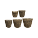 Кашпо Ritse Pot Brown (set of 5)