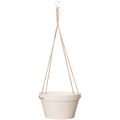 Кашпо Fibrics Bamboo Hanging basket white (per 6 pcs.)