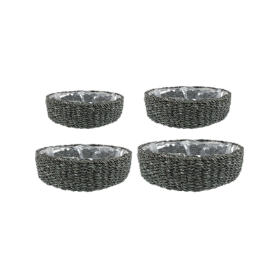 Кашпо Indoor Pottery Bowl Duuk Grey (S4)
