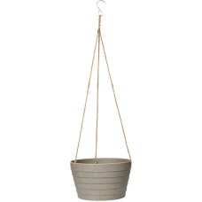 Fibrics Bamboo Hanging Basket Rib Grey (per 12 pcs.)