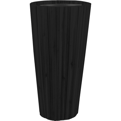 Кашпо Marrone Verticale (mit Einsatz) Vase Black