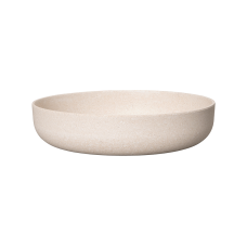 Fibrics Bamboo Flat bowl white (per 12 pcs.)