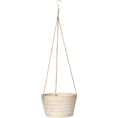 Кашпо Fibrics Bamboo Hanging Basket Rib Sand (per 12 pcs.)