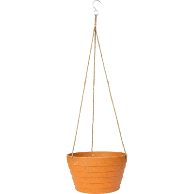 Кашпо Fibrics Bamboo Hanging Basket Rib Terra (per 12 pcs.)