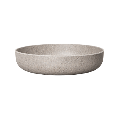 Кашпо Fibrics Bamboo Flat bowl grey (per 12 pcs.)