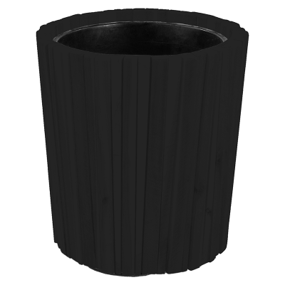 Кашпо Marrone Verticale (mit Einsatz) Pot Black
