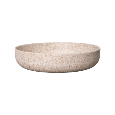 Кашпо Fibrics Bamboo Flat bowl sand (per 12 pcs.)