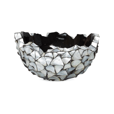 Кашпо Shell Bowl Mother of pearl silver-blue