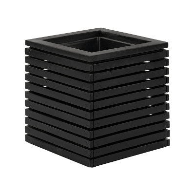 Кашпо Marrone Orizzontale (mit Einsatz) Cube Black