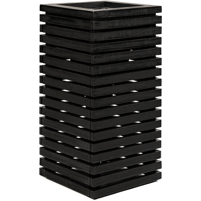 Кашпо Marrone Orizzontale (mit Einsatz) High Cube Black