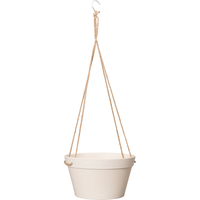 Кашпо Fibrics Bamboo Hanging Basket White (per 12 pcs.)