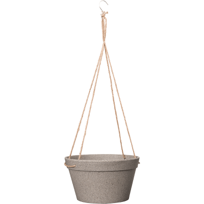Кашпо Fibrics Bamboo Hanging Basket Grey (per 12 pcs.)