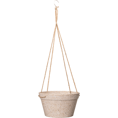 Кашпо Fibrics Bamboo Hanging Basket Sand (per 12 pcs.)